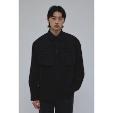 フラップポケットシャツ