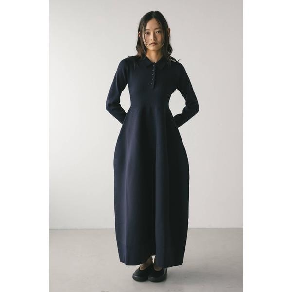 フォルムポロニットワンピース | スタイルミキサー(STYLEMIXER