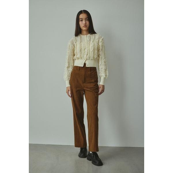 ヘアリーカールクルーニットカーデ | スタイルミキサー(STYLEMIXER