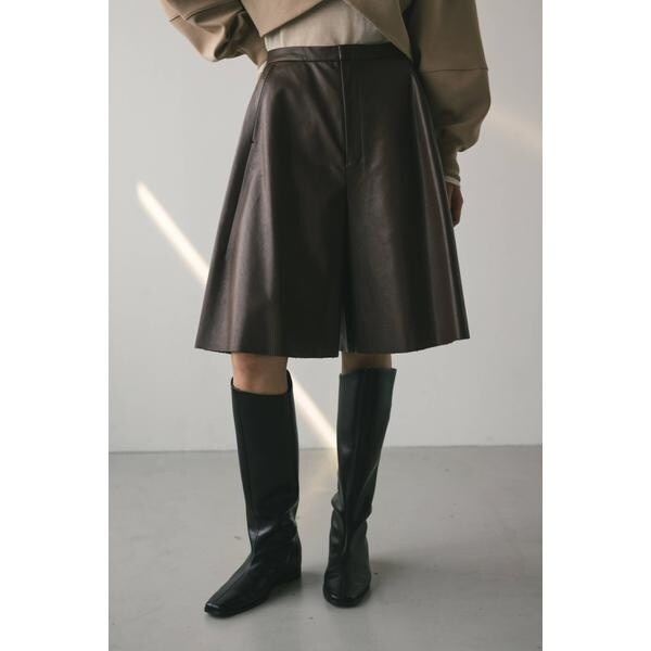 フェイクレザーハーフパンツ | スタイルミキサー(STYLEMIXER) | マルイ