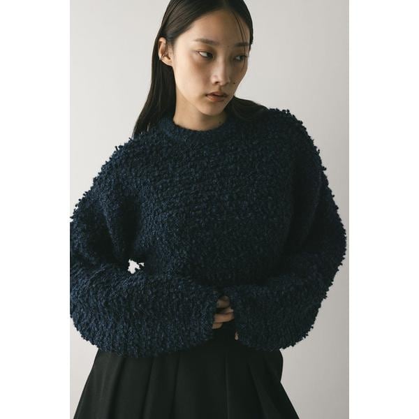 ケーブルニュアンススリーブニット | スタイルミキサー(STYLEMIXER