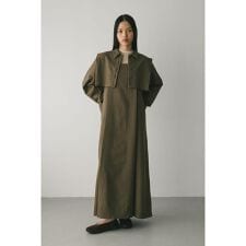 スタイルミキサー(STYLEMIXER)の2ピースシャツレイヤードワンピース