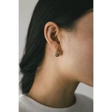 ノットモチーフピアス
