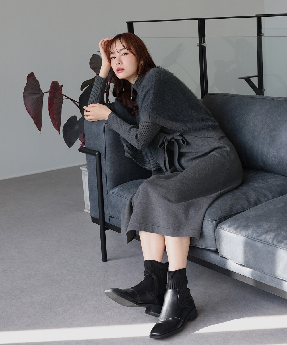 メニーリボンキラキラツイードワンピース | ノエミー(NOEMIE) | マルイ