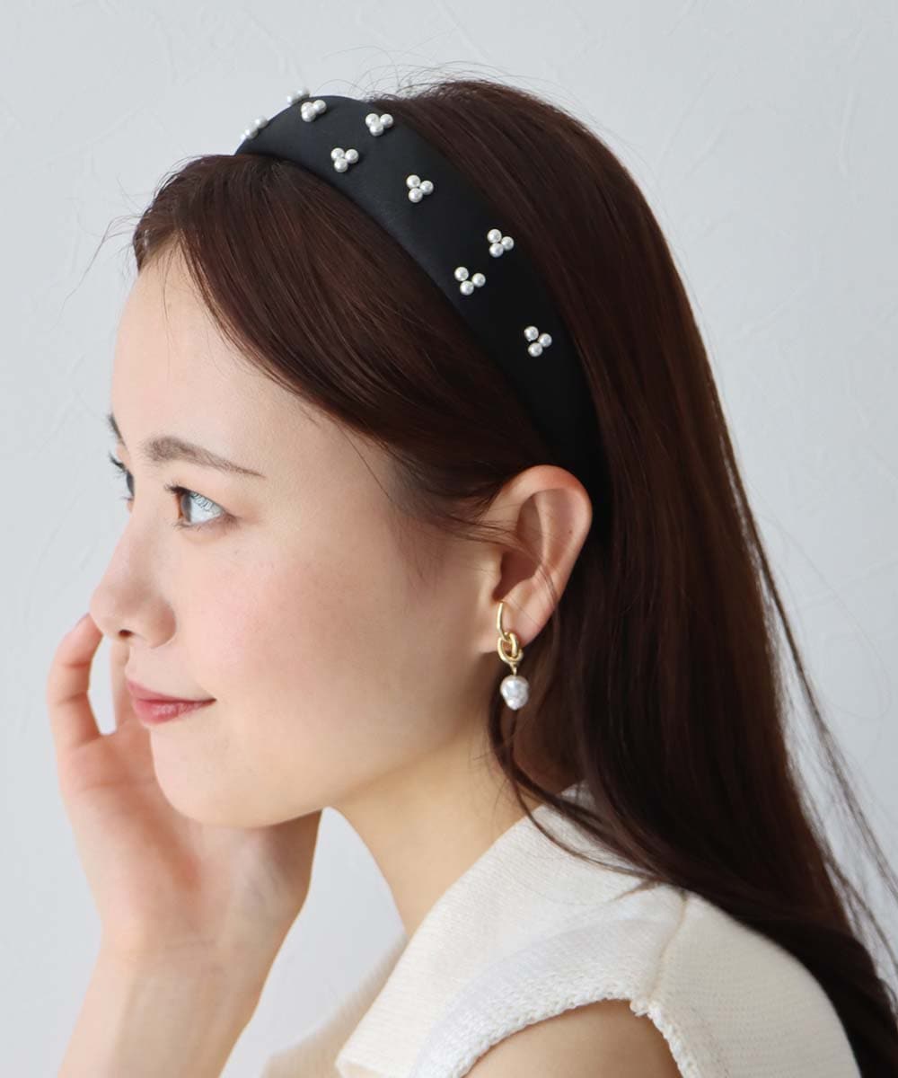 ベーシックサテン カチューシャ | マリークワント(MARY QUANT ベーシックサテン カチューシャ | マリークワント(MARY QUANT