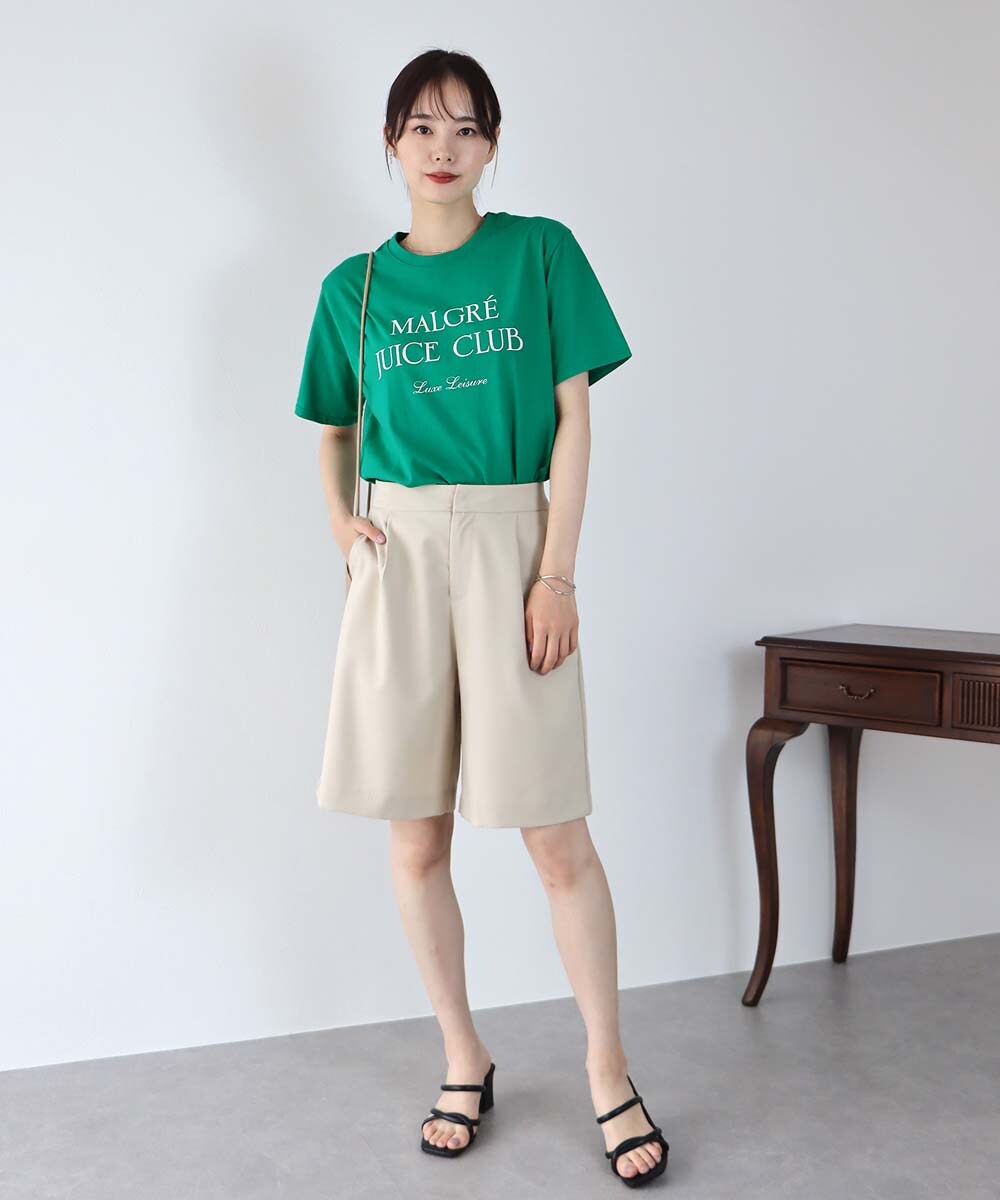tシャツ 「コーデのポイントに」Year Number Tee レディース カラー別でチェック！おしゃれなレディースの春夏Tシャツコーデ