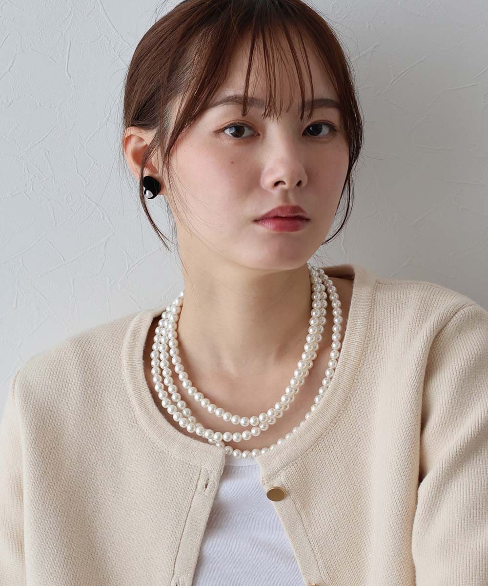 フェイクパール2wayロングネックレス | ブルーイースト(BLUEEAST