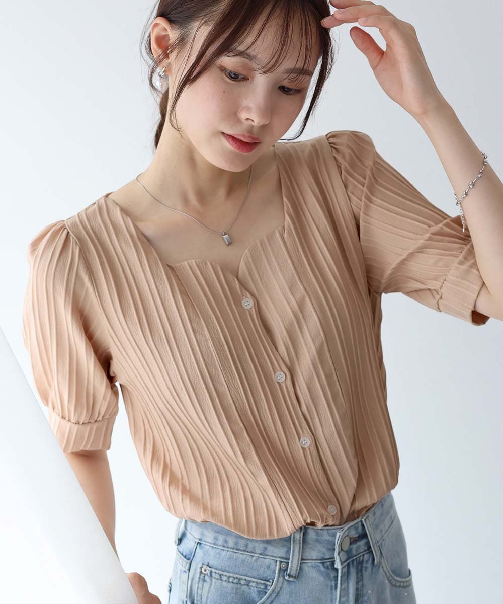 ハートネックブラウス の一覧 | マルイウェブチャネル