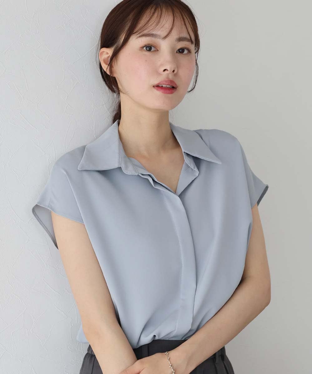 フレンチスリーブシャツ