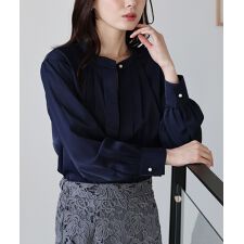 2WAYタックブラウス