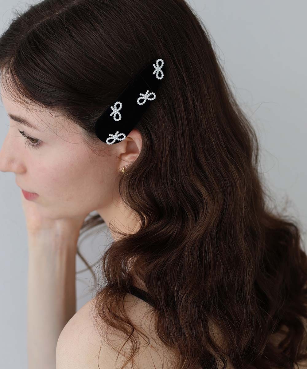 リボンモチーフベロアヘアピン | ブルーイースト(BLUEEAST) | マルイ