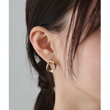 一粒パールサークルピアス