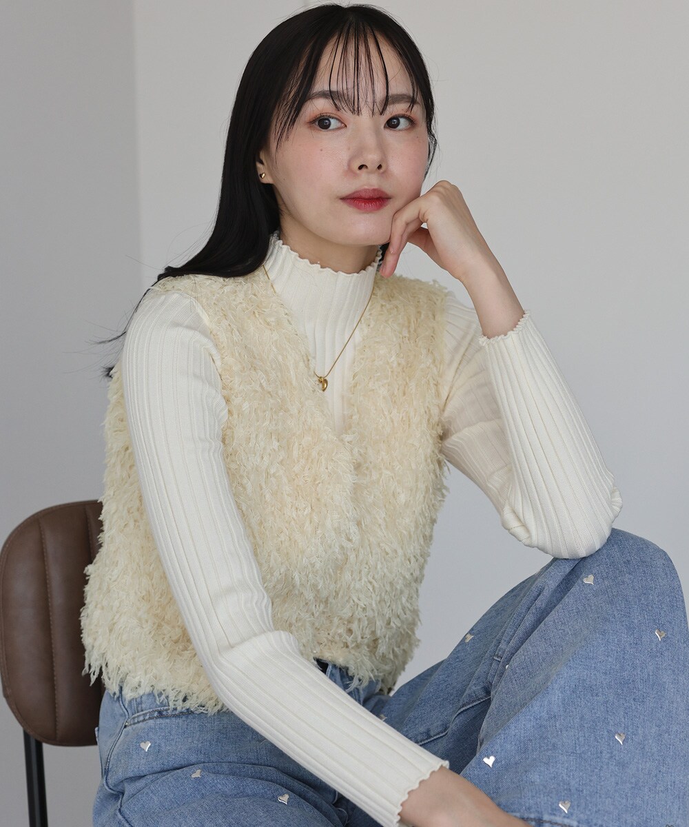 MAHIYA ジョプリン スエード フリンジベスト フェザーフリンジベスト | ブルーイースト(BLUEEAST) | マルイ