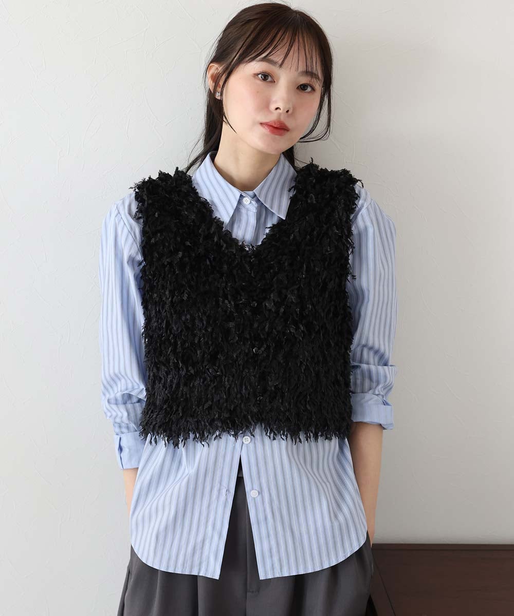 フェザーフリンジベスト | ブルーイースト(BLUEEAST) | マルイウェブ