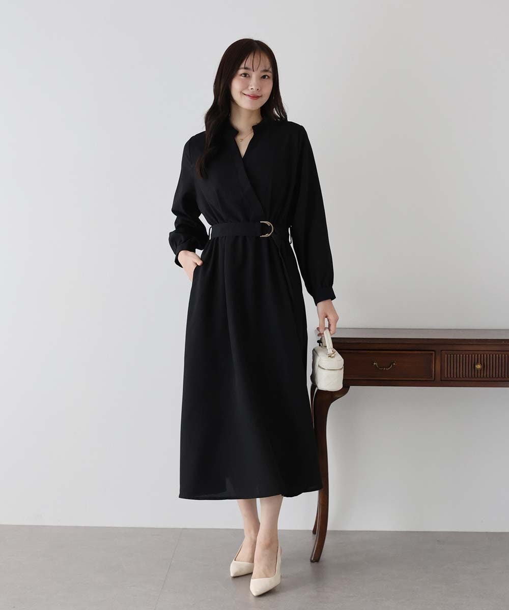 新品　チェスティ カシュクールシャツワンピース　ロングワンピース TIME SALE】カシュクールシャツワンピース – BLUE ONLINE