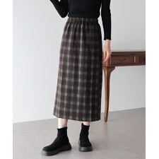 ブルーイースト(BLUEEAST)のチェック柄タイトスカート