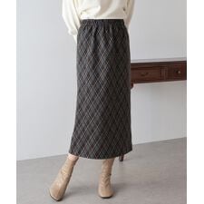 ブルーイースト(BLUEEAST)のチェック柄タイトスカート