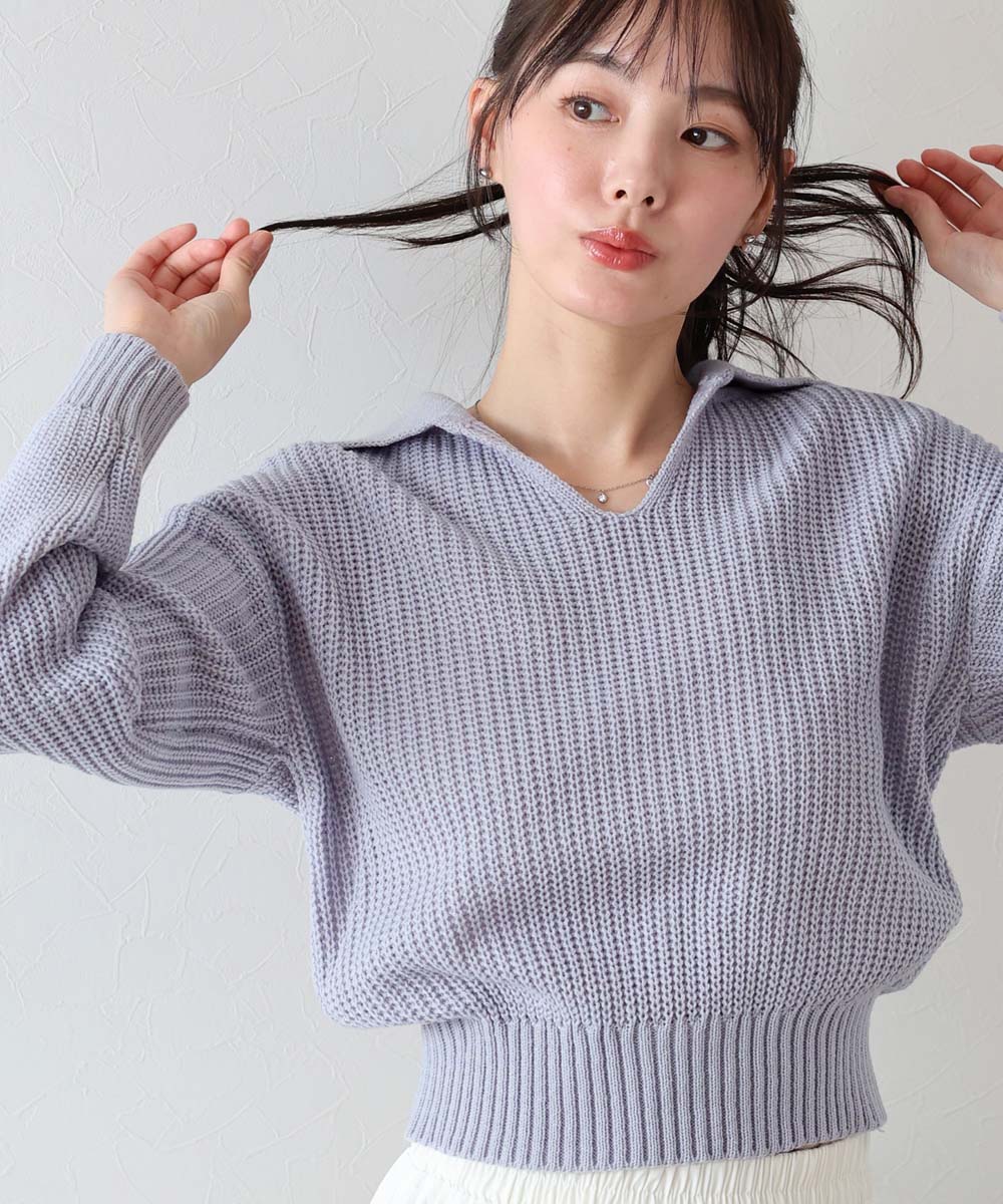 プロポーション　3点セット　ニットアップ　バイカラーブラウス PROPORTION BODY DRESSING（プロポーションボディドレッシング