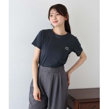 ワンポイントロゴ刺繍Tシャツ