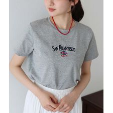 San Fransisco刺繍Tシャツ