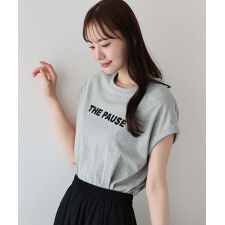 THE PAUSEロゴフレンチTシャツ