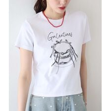 ブルーイースト(BLUEEAST)のケーキプリントTシャツ