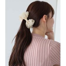 ブルーイースト(BLUEEAST)のオーガンジーリボンバナナクリップ