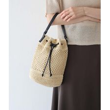 クロシェ2WAYかごバッグ