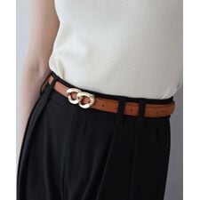 ダブルリングバックルベルト