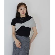 リボンサマーニット