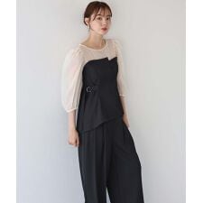 セパレートパンツドレス