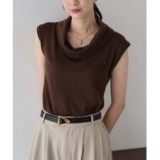 ブルーイースト(BLUEEAST)のウール混オフタートルニット