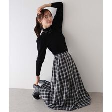 ロングプリーツスカート