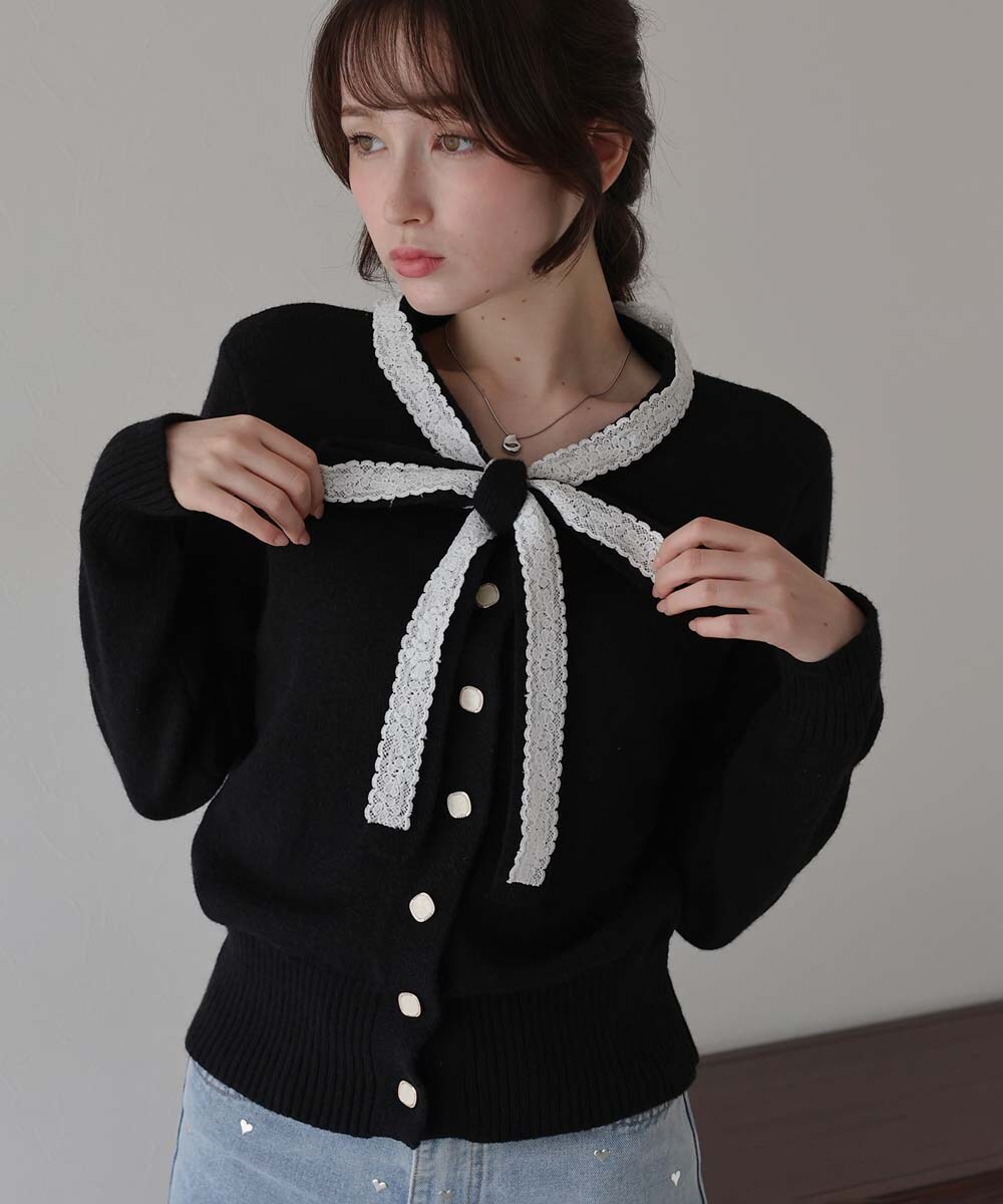 お星さまギンガムエンジェルにゃんこジップジャージ | ノエミー(NOEMIE