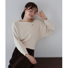 ブルーイースト(BLUEEAST)のリボンドルマンニット