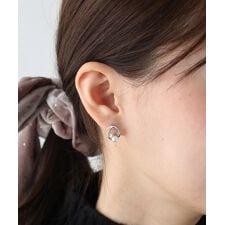 パールモチーフピアス / ニッケルフリー