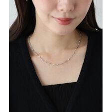 ジルコニアステーションネックレス / ニッケルフリー