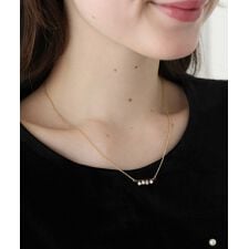 パールビジューバーネックレス / ニッケルフリー