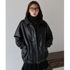 ブルーイースト(BLUEEAST)のフェイクレザージャケット