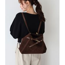 3wayスウェードフロントベルトバッグ