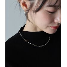 ビジューバーネックレス/ ニッケルフリー
