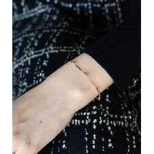 ハートチェーンブレスレット