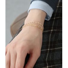 ハートチェーンブレスレット/ サージカルステンレス