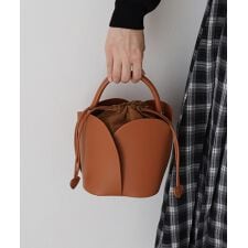 チューリップ巾着バッグ