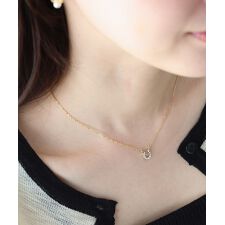 ビジューホースシューネックレス/ニッケルフリー
