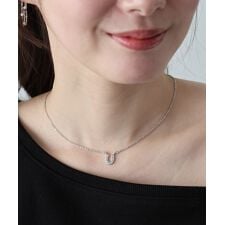 ビジューホースシューネックレス/ニッケルフリー