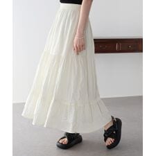 レースティアードスカート