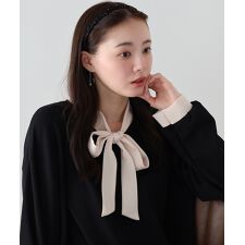 スタッズ付きツイストカチューシャ