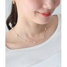 パールステーションネックレス／ニッケルフリー