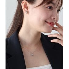 リングビジューネックレス/ニッケルフリー